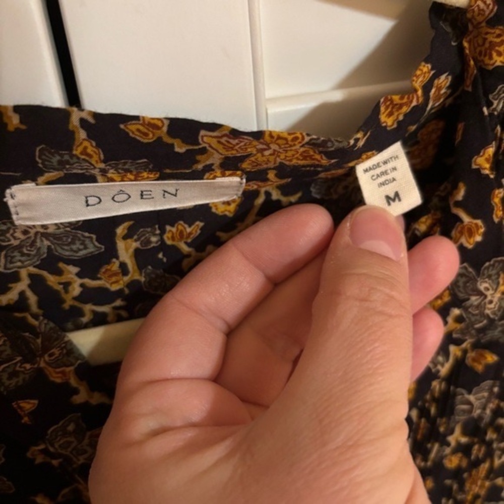 Doen button down blouse - image 5